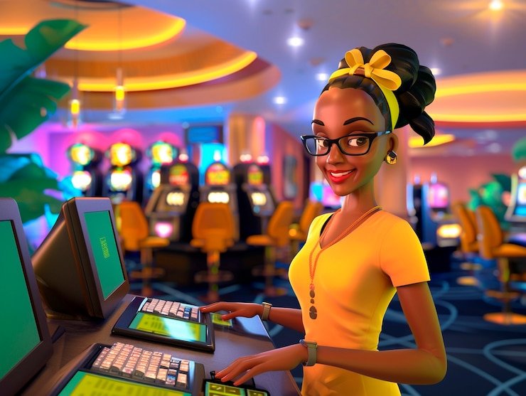 Visual bor emas neon di 3second